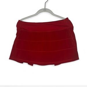Lululemon Athletica Red Skort